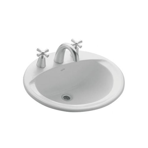 Bacha Para Baño Armónica Elea Oval Blanco Ferrum
