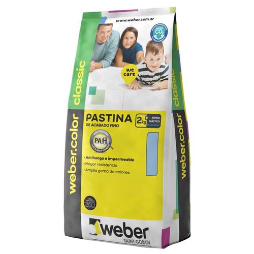 Pastina Classic Plata 2 Kg Weber