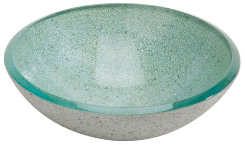Bacha Platinum De Cristal Plata 42X42X14 Cm Dune