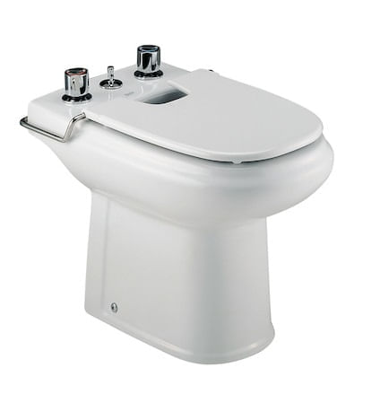 Bidet Dama Blanco 3 Agujeros Con Lluvia