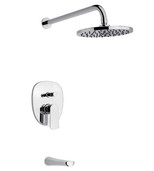 Grifería Para Baño Y Ducha Monocomando Aromo 0106/D8 Fv