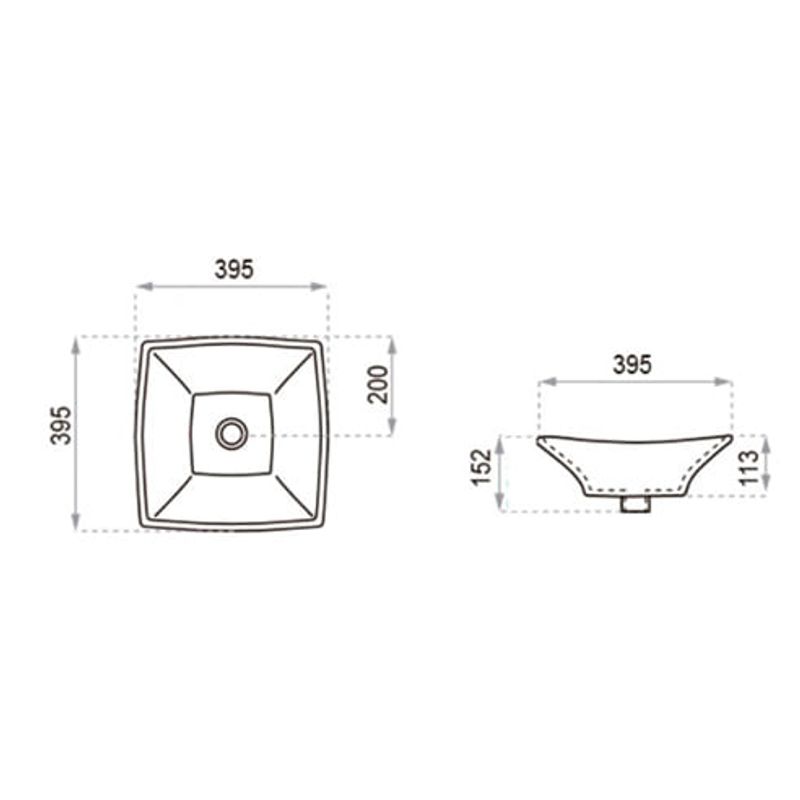 bacha-tori-cuadra-40cm-l025k-bco