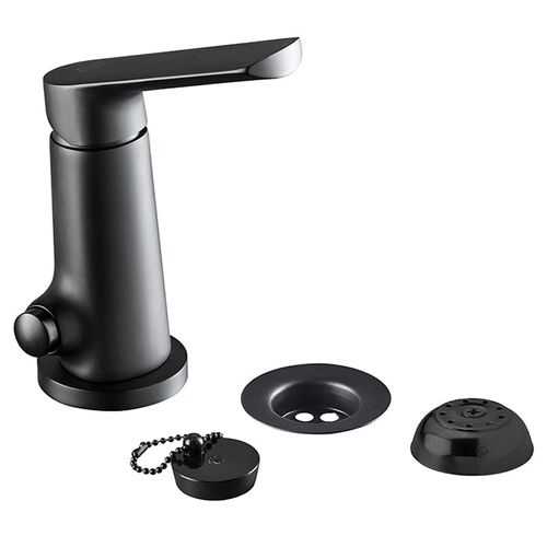 Juego De Bidet Monocomando Negro Aromo 189/D8 Fv