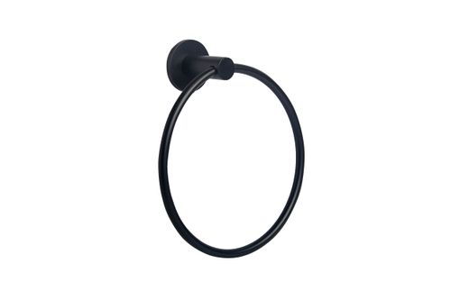 Toallero Aro Basic Negro 4030.5 Ottone