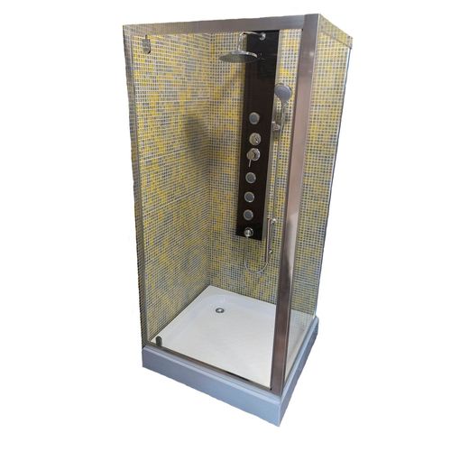Cabina Puerta Pivot 90X90X195 Cm Versailles