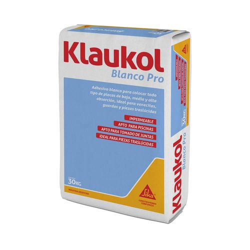 Adhesivo Klaukol Blanco Pro 30Kg-64