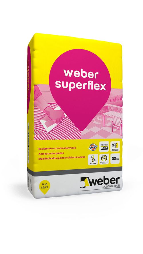 Adhesivo Weber Col Superflex X30 Kilos