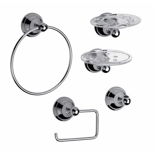 Kit Accesorios 5 Piezas Newport Cromo 179.05/B2 Fv