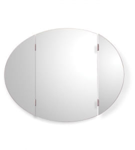 Espejo Tríptico Oval 78X60 Reflejar