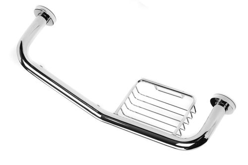 Agarradera Angular Con Jabonera Cromo 714.10/37 Fv