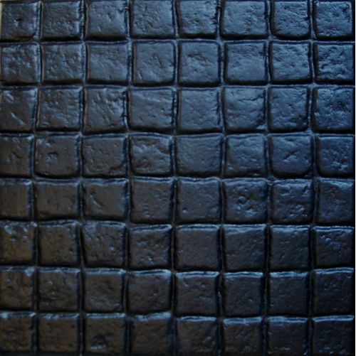 Adoquínado Recto Negro 40X40 Cm 0,64 M2 Mosaicos Lanik