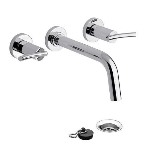 Juego Lavatorio Pared Cromo Libby 203/39 Fv