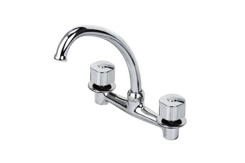 Grifería Cocina Mesada Arizona Cromo 413/B1 Plus Fv