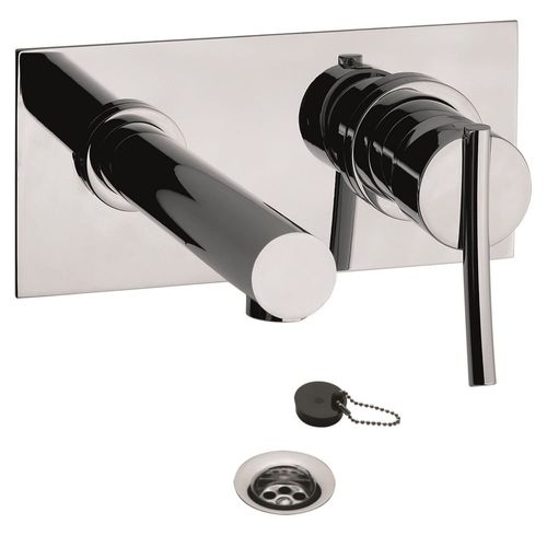 Juego Lavatorio Pared Cromo Libby 206/39 Fv
