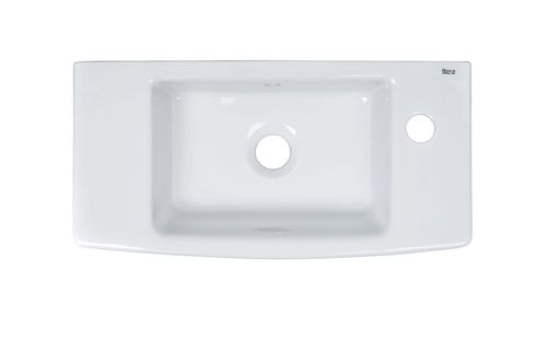 Lavatorio 1 Agujero Derecho Hall Encimera 500X250 Mm Roca