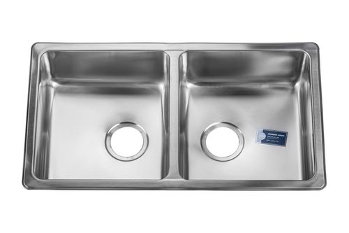 Pileta Acero Con Sopapa 304 Q76 Johnson Acero