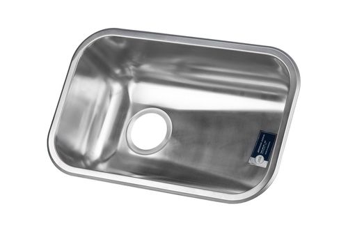 Pileta Acero 304 Soporte Cestillo Modelo Z52/18 Johnson Acero