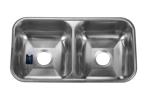 Pileta Acero Doble 304 C37/18 Johnson Acero