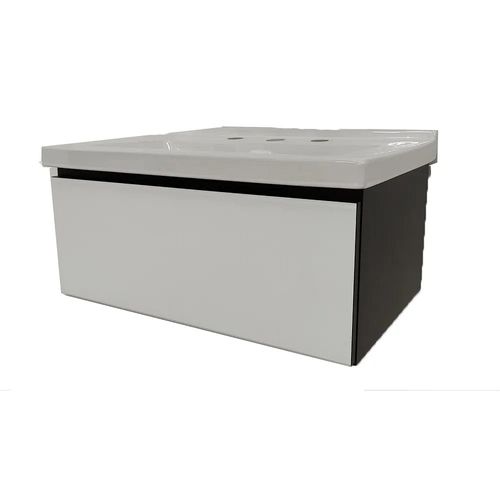Vanitory Colgar 60 Cm Calais Blanco 3 Agujeros Abc Muebles