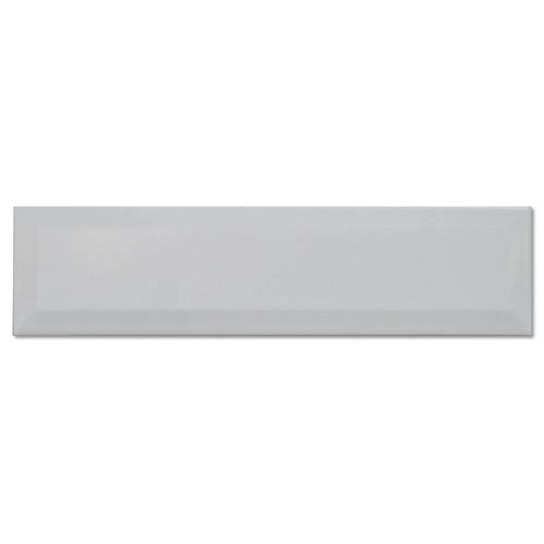 Revestimiento Blanco Mate Biselado 7.5X30 Cm Cerámica Piú