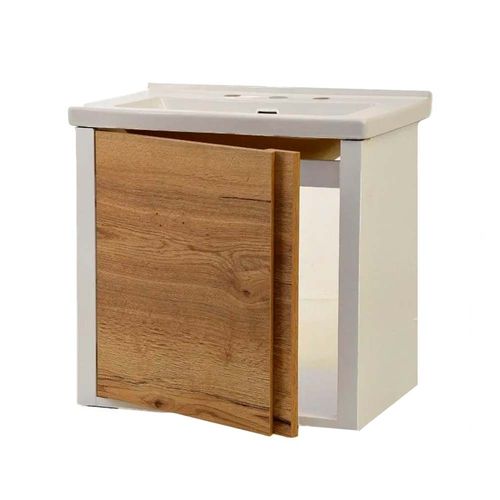 Vanitory Colgar Way 61Cm 3 Agujeros Abc Muebles