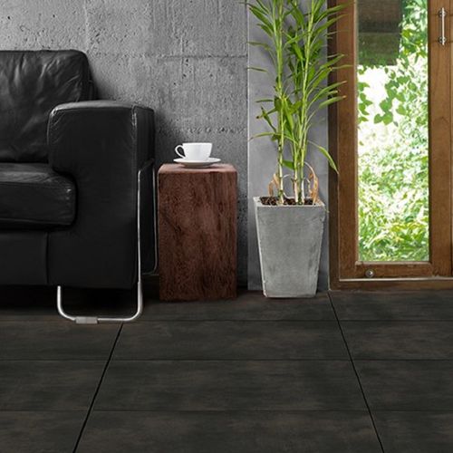 Cerámico Portland Negro 51X51 Cm Cerámica Alberdi