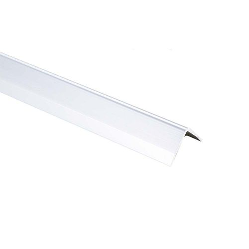 Tapacanto Alum Plata Brillo 16X16X2500 Moldumet