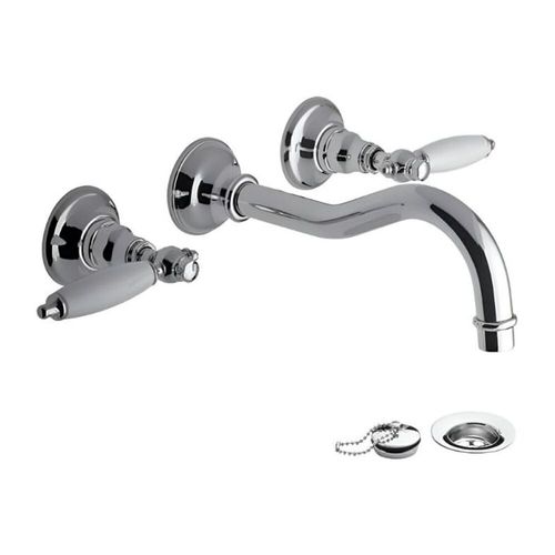 Grifería Para Lavatorio De Pared Vermont 203/83L Lever Fv