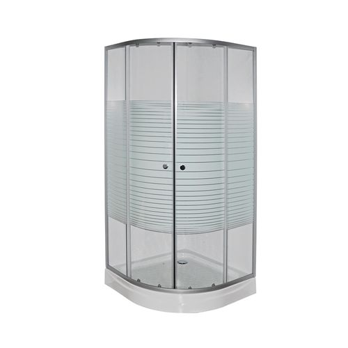 Shower Listado 90X90X200 Cm 5 Mm Con Film Vessanti