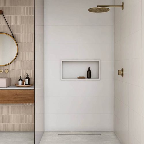 Revestimiento Rectificado 30X60 Cm Cetim Bianco 2.10-60 M2 Portobello