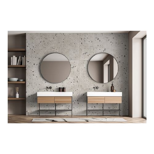Porcellanato Fiocco Light Grey 80X80 Cm 1,92 M2 Vite Vite Porcellanato