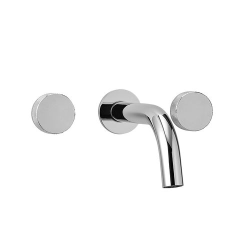 Lavatorio De Pared Cromo Cierre Ceramico Fabric Peirano
