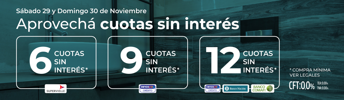 Financiación | Cuotas sin interés | BLAISTEN