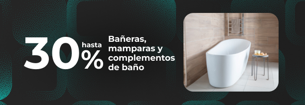 Cyber Monday | Hasta 30% en Bañeras, mamparas y complementos de baño | BLAISTEN