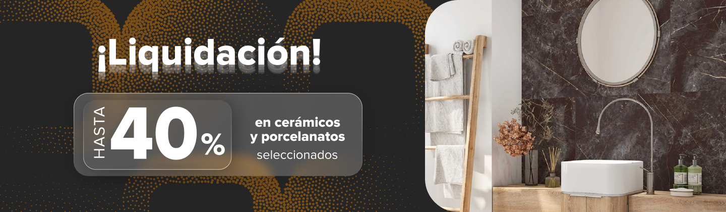 Hot Sale | Hasta 40% en pisos y revestimientos | EASY
