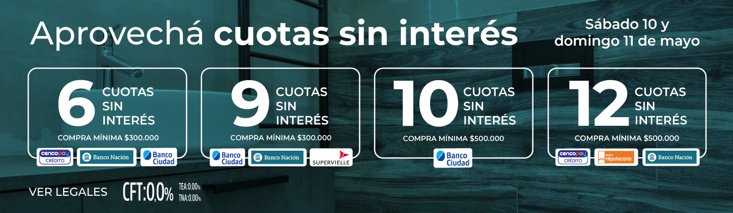Hasta 12 cuotas sin interés | BLAISTEN