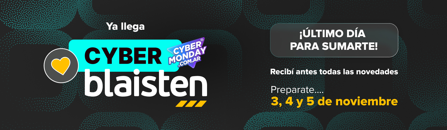 Registro Cyber Monday| BLAISTEN