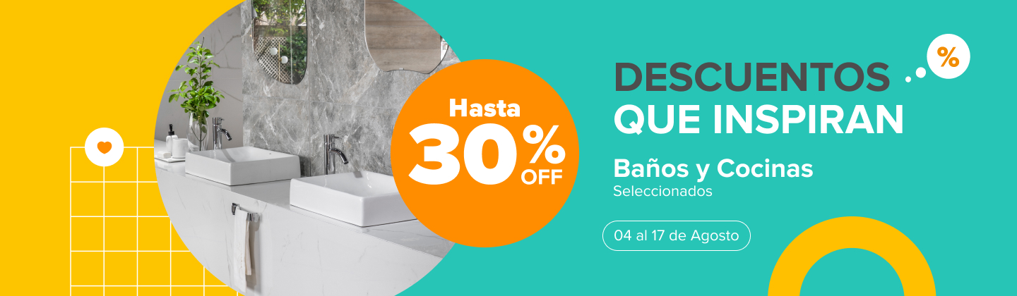 Feria de descuentos | Hasta 30% en baños y cocinas | BLAISTEN