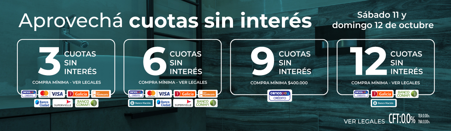 Financiación | Cuotas sin interés | BLAISTEN