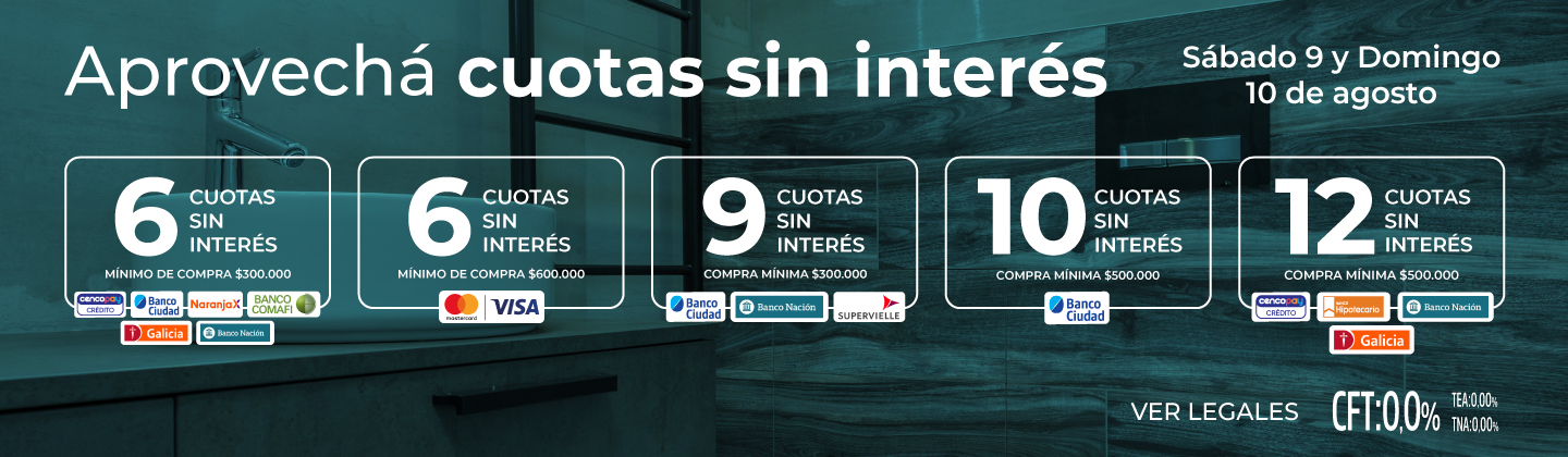 Financiación | Cuotas sin interés | BLAISTEN